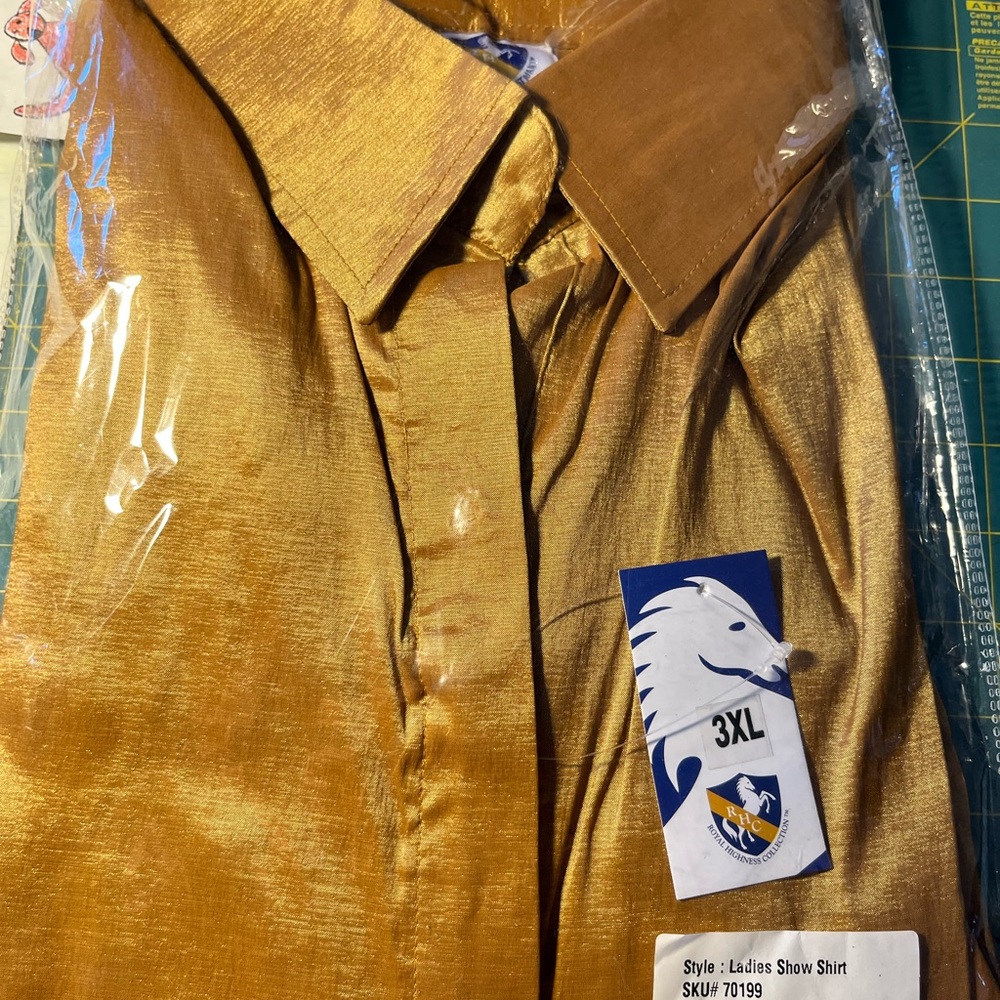 Copper 3XL Show shirt new with tags